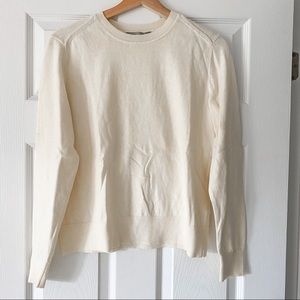 Ever lane organic cotton knit lightweight sweater